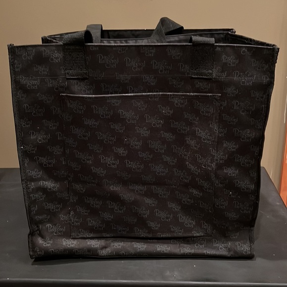 The Pampered Chef Bags Extra Large Pc Consultant Tote Black